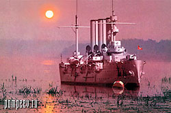 Карманный календарик на 2000 год «Санкт-Петербург. Крейсер "Аврора"»