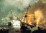 И.К. Айвазовский. Морское сражение при Наварине 2 октября 1827 года. 1846