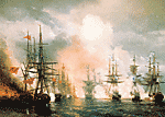 И.К. Айвазовский. Синопский бой 18 ноября 1853 года (дневной вариант). 1853